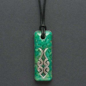 Amazonite Orgonite Pendant